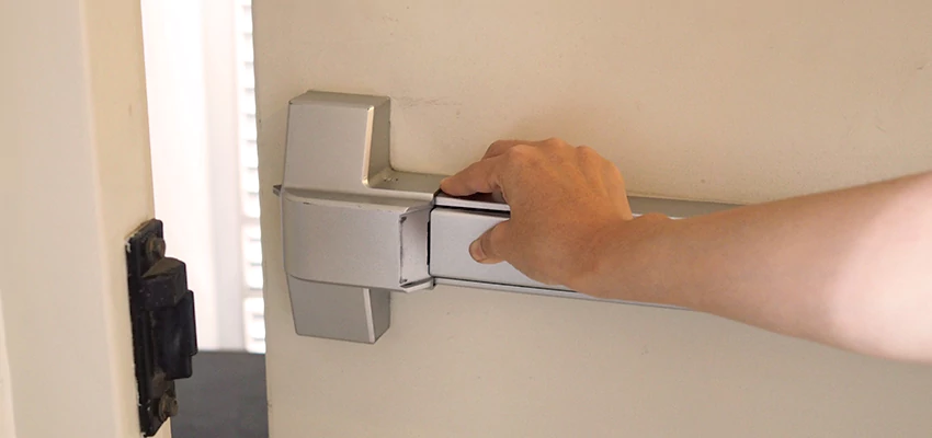 Roller Gate Panic Bar Installation in Lake Mathews, California